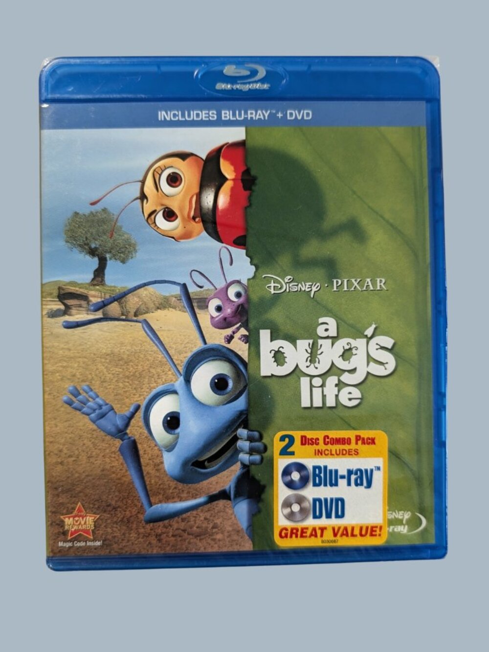 BOGO Disney Pixar's A Bug's Life 2010 Blu-Ray DVD Combo
